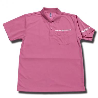 MFG半袖ポロシャツ　02　ピンク